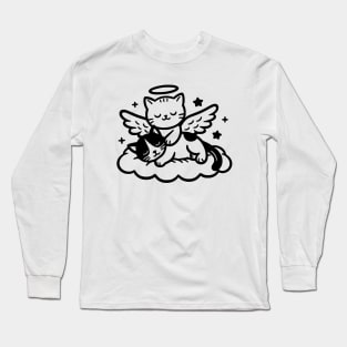 Sleep peacefully my cat Long Sleeve T-Shirt